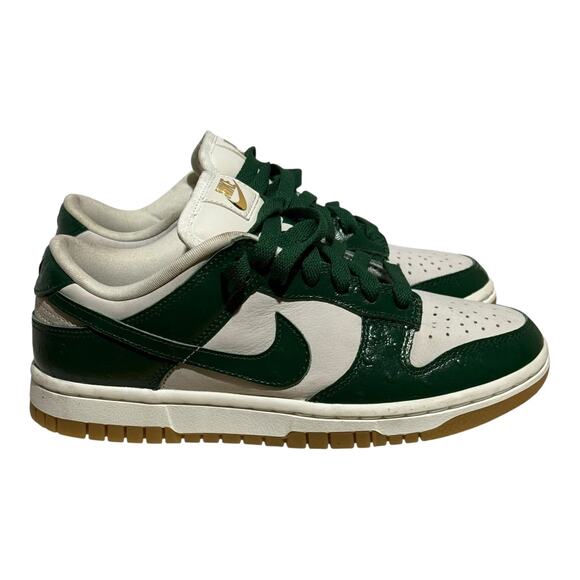 Nike Other - Nike Dunk Low GS Reverse Brazil Green White Gum Sneaker Youth Size 5y FJ2260-002